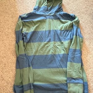 Crewcuts Boys Striped Tee Hoodie